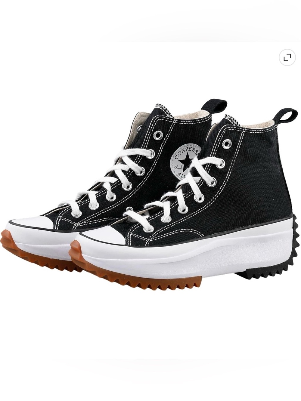 Converse Run Star Hike Platform Women’s Sz 9 Chuck Taylor High Top Sneakers